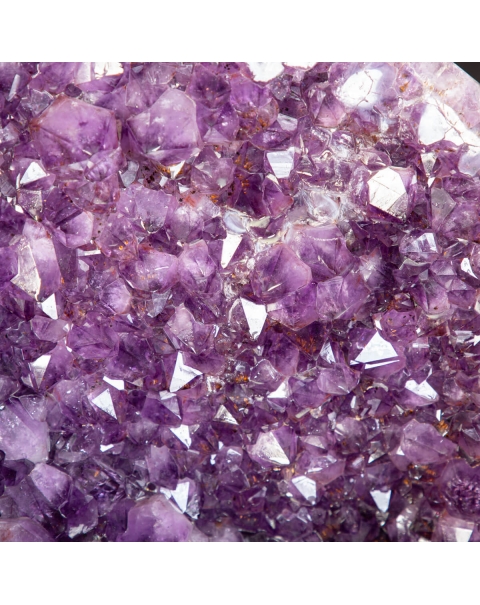 NKlaus coppia di ametista genuina tirare attraverso 6 millimetri oro giallo 585 14k orecchini orecchini 7953